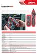 Tester Probador Cable de Red RJ45 RJ11 UNI-T UT683KIT