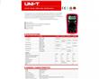 Multímetro Tester Digital Compacto UNI-T UT131C Temp