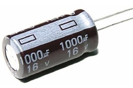 Capacitor Electrolítico 1000uF x 16V