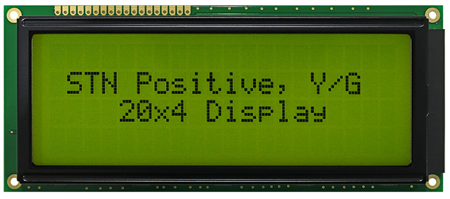 Display Winstar WH2004L-YYH-ST LCD Caracteres 20x4 