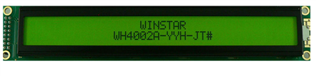 Display Winstar WH4002A-YGH-ST LCD Caracteres 40x2