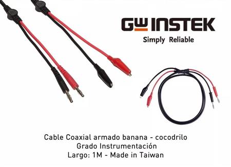 Cable Banana - Cocodrilo GTL-103