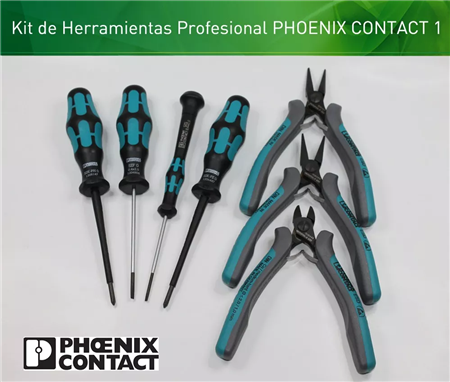 Kit Herramientas Phoenix Contact Uno 7 Pcs Made In Germany 