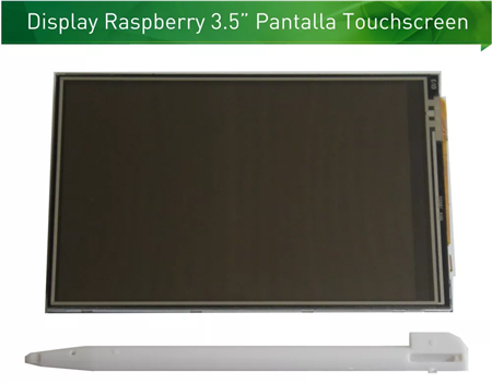 Display Tactil Raspberry E14 3.5 pulgadas 