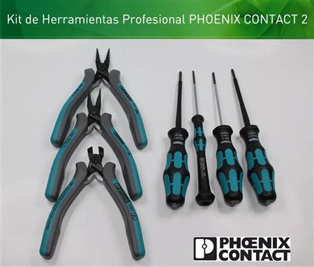 Kit Herramientas Phoenix Contact Dos 7 Pcs Made In Germany
