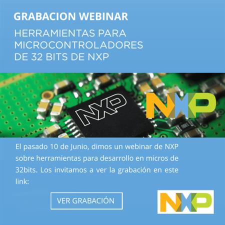 Webinar: Herramientas para Microcontroladores de 32 bits de NXP 