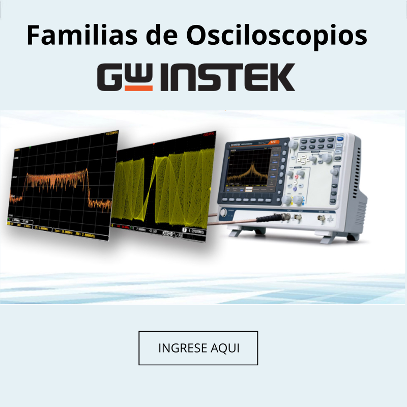 Familias Osciloscopios GW Instek