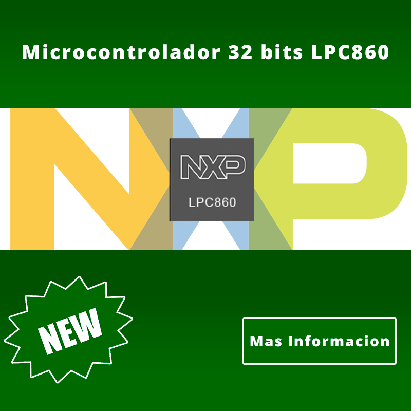 LPC860, nuevo miembro de la familia LPC800 de NXP